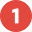 1 one circle red